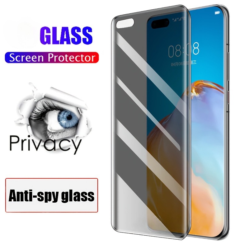 Huawei Mate 60 - 3 個アンチスパイ強化ガラス Huawei 社メイト 70 RS
