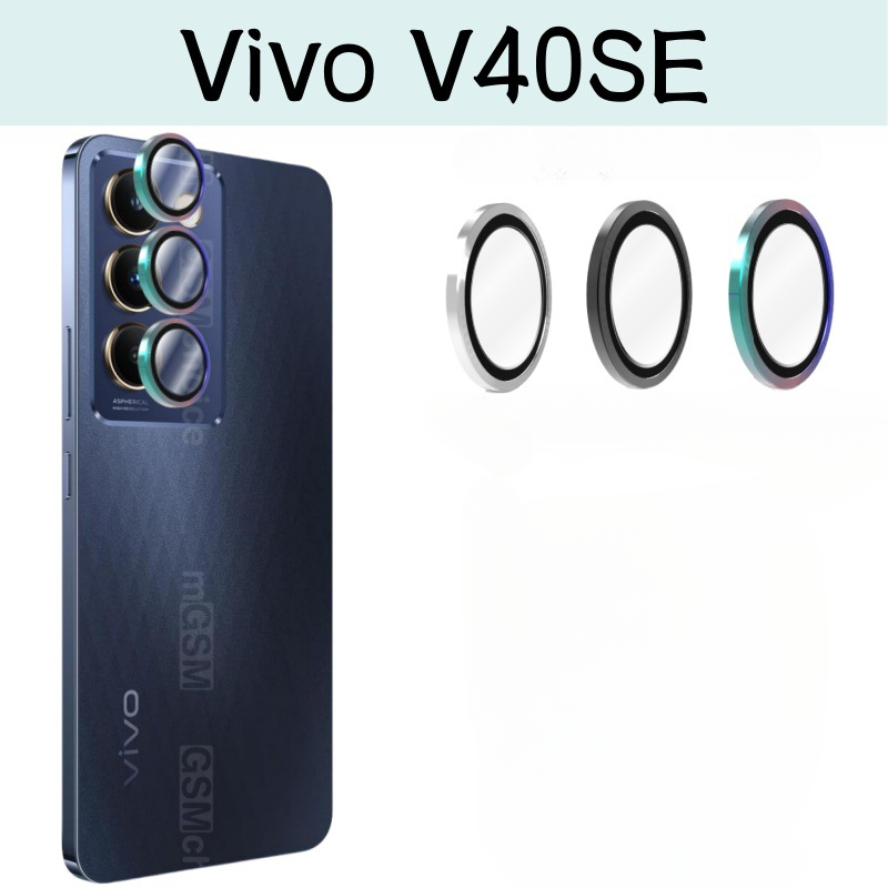 Vivo V40 - Vivo V40 SE カメラレンズプロテクターアルミ合金強化ガラス Vivo V40SE
