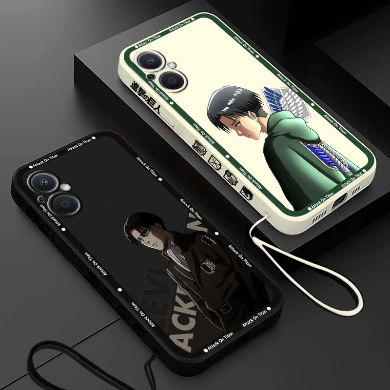Oppo A78 - 高級感あふれる進撃の巨人クールカバー OPPO Reno 15 13 12