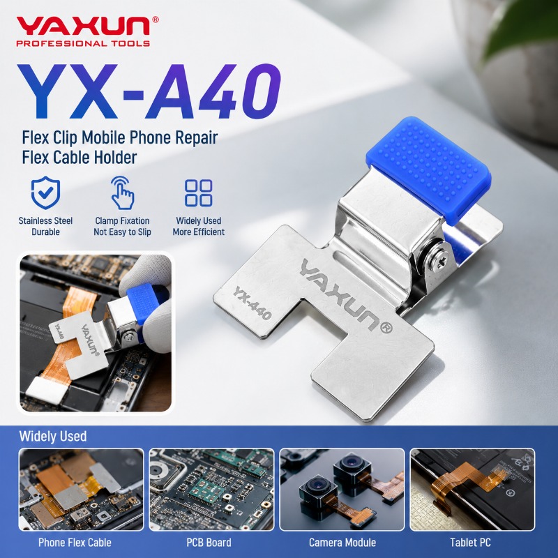 Screen Alignment Tool - YX-A40 電話 PCB はんだ付けクランプ YAXUN ステンレス鋼ホルダー