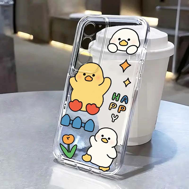 Oppo A78 - アヒル漫画かわいいアニメアートケース OPPO A11 A16 A55 A56