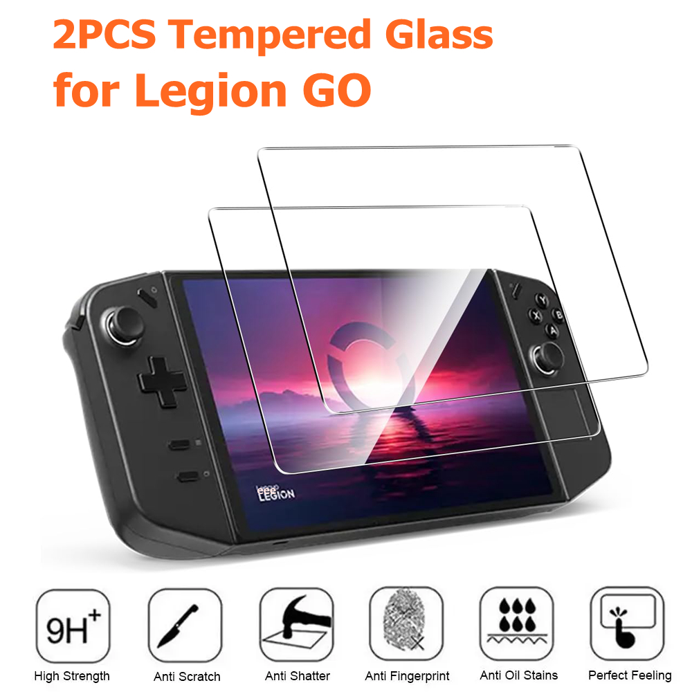 Curved Edge Screen - 強化ガラス保護フィルム Lenovo Legion Go スクリーンプロテクター湾曲エッジアンチスクラッチハンドヘルドコンソールゲームアクセサリー