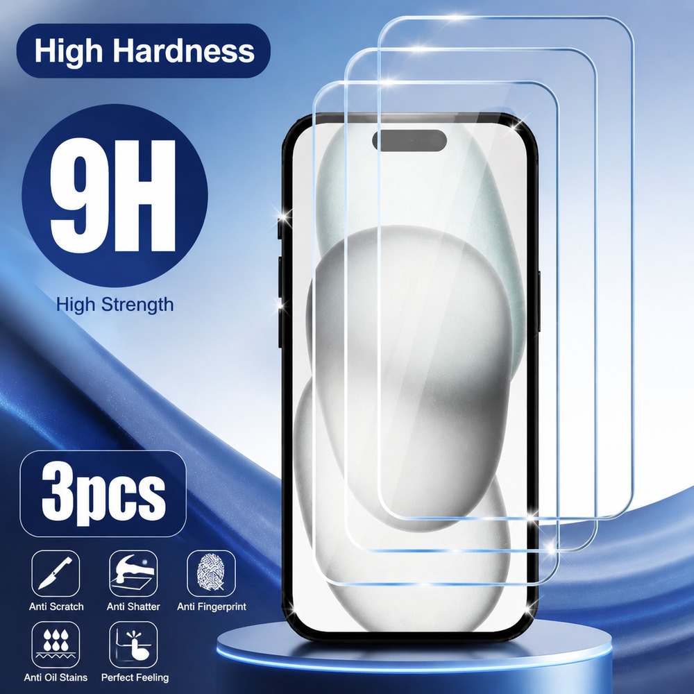 Realme Gt 6 - Realme GT Master、GT3、GT5、GT6、GT6T、GT7、GT7T、GT7 Pro、GT8、GT8 Pro、GT Neo2用強化ガラス3枚セット
