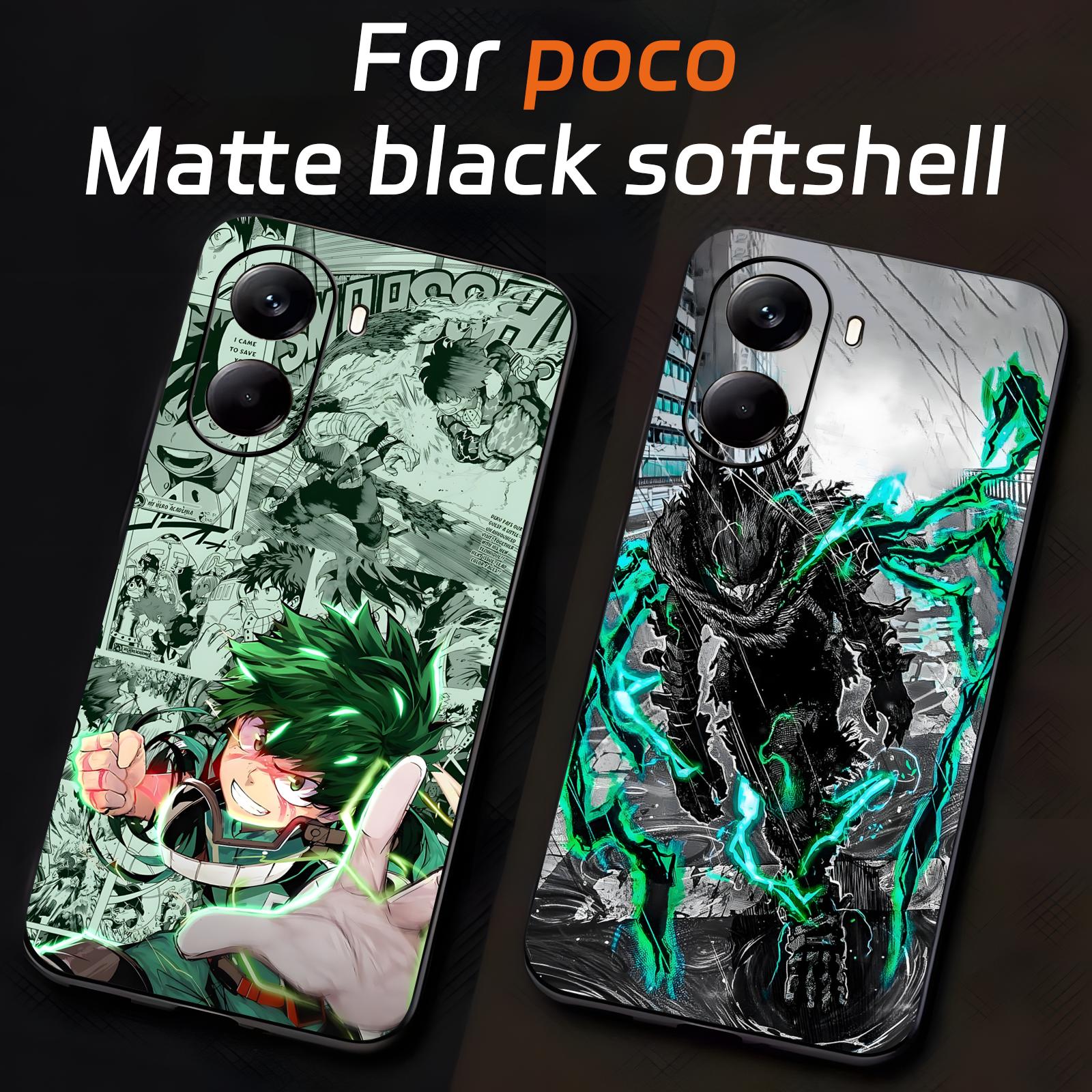 Xiaomi Poco X6 - デク私のヒーローアカデミア電話ケース Xiaomi POCO M7 M6 M5