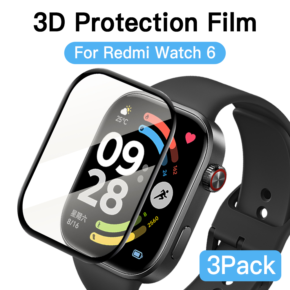Matte Anti Glare Screen - 3 パック 3D ソフトスクリーンプロテクター Xiaomi Redmi