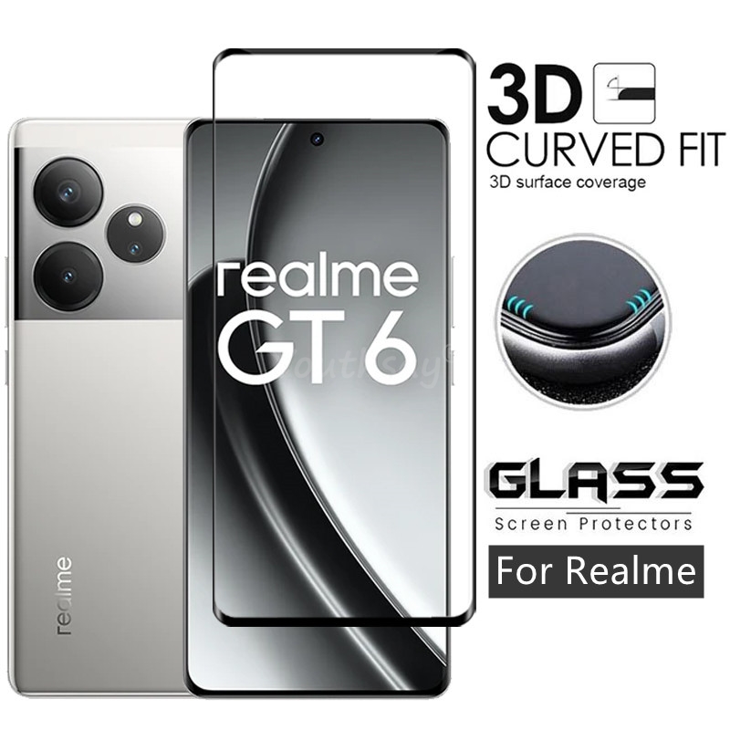 フルカバーガラス Realme GT 6 強化ガラス Rea - Realme Gt 6 のレビューと価格