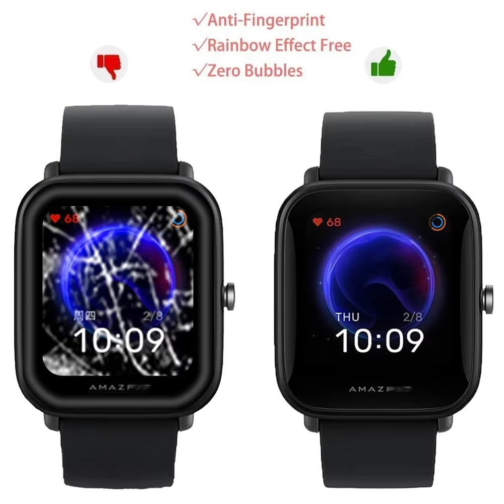 Amazfit Bip u upro用スクリーンプロテクター - Curved Edge Screen のレビューと価格