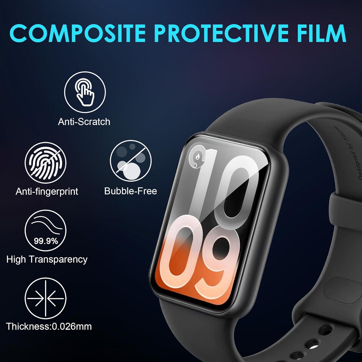 保護フィルム Xiaomi Band 10 Pro スクリー - Curved Edge Screen のレビューと価格