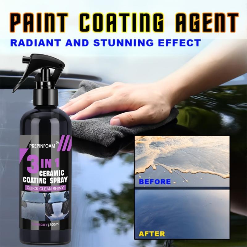 3 in 1 カーセラミック液体コーティングスプレー ナノク - Nano Liquid Coating のレビューと価格