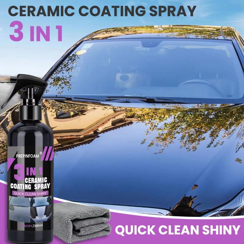 3 in 1 カーセラミック液体コーティングスプレー ナノク - Nano Liquid Coating のレビューと価格