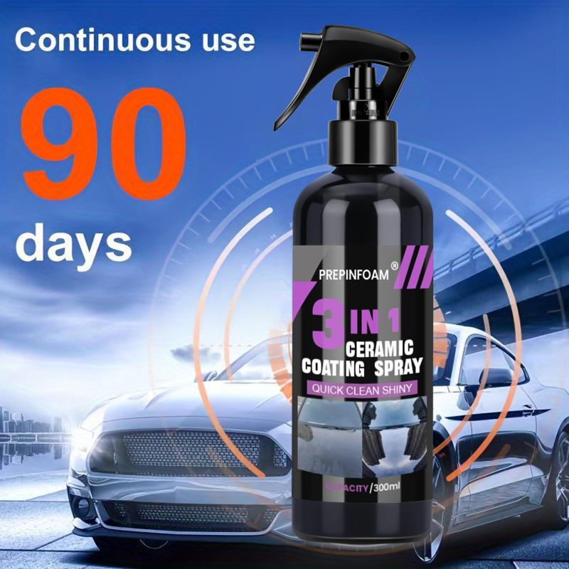 3 in 1 カーセラミック液体コーティングスプレー ナノク - Nano Liquid Coating のレビューと価格