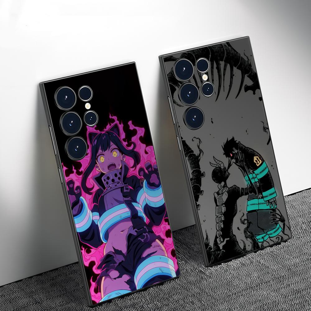 アニメ F-ファイアーフォース電話ケースサムスンギャラクシー - Samsung Galaxy S24 のレビューと価格