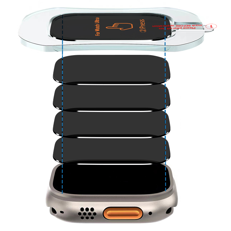 Apple Watch用スクリーンプロテクターフィルム,iw - Screen Alignment Tool のレビューと価格