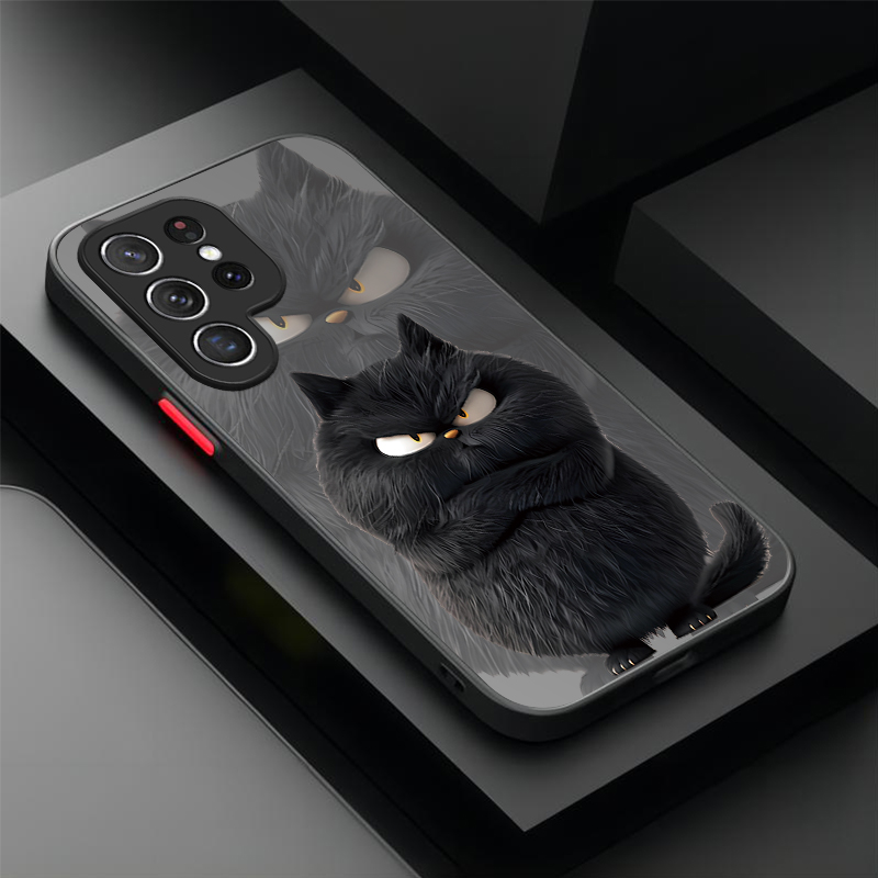 怒れる猫のカップルスタイルケース Samsung Galax - Samsung Galaxy A55 のレビューと価格