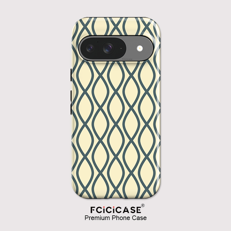 Fcicicase ファッションストライププリントスマホケー - Google Pixel 9 Pro のレビューと価格