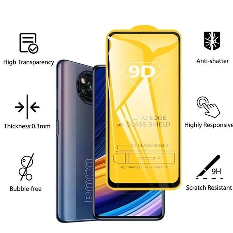 3 個 9D フルカバースクリーンプロテクター Realme - Realme Gt 6 のレビューと価格