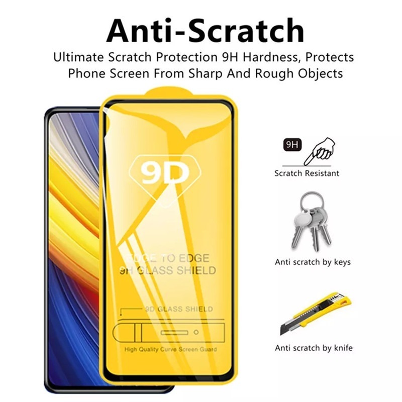 3 個 9D フルカバースクリーンプロテクター Realme - Realme Gt 6 のレビューと価格