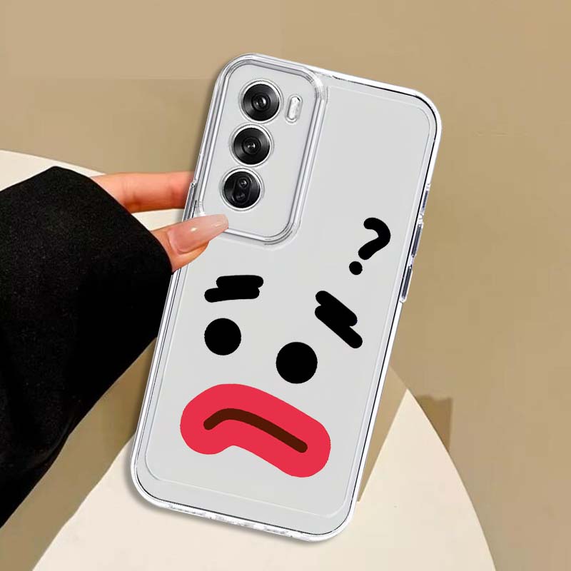 漫画かわいい絵文字パターンケース OPPO A11 A16  - Oppo A78 のレビューと価格