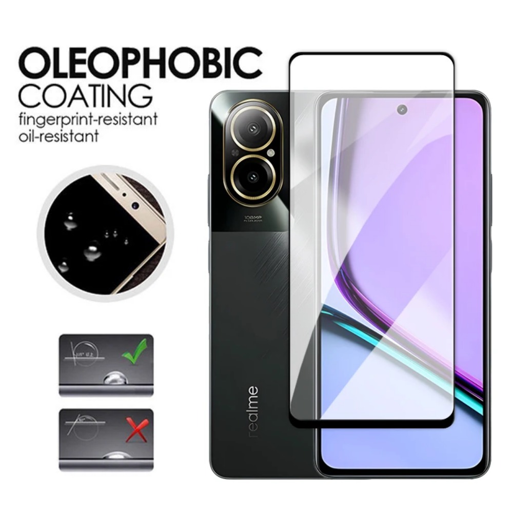 4in1 強化ガラス Realme C75X C67 ガラス - Realme C67 のレビューと価格